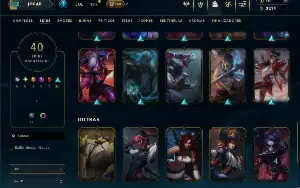 Esmeralda 3 com 85 Champs e 40 Skins ( SUP / ADC / JG )