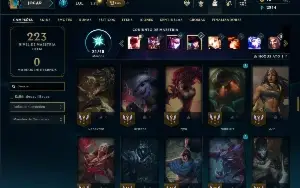 Esmeralda 3 com 85 Champs e 40 Skins ( SUP / ADC / JG )