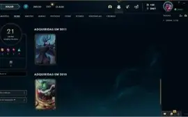 Conta Black Alistar LoL