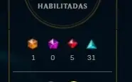 Conta mono Riven 1bk mastery varias skin todos os champions