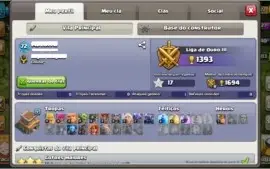 Clash Of Clans CV8 na metade