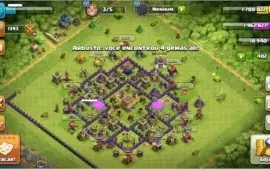 Clash Of Clans CV8 na metade