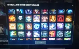 Conta de league of legends barato