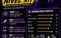 Pack de sensi FF nível xit a melhor do senário