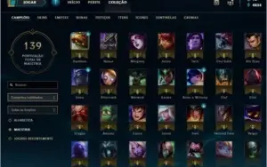 Conta do LOL Prata lV
