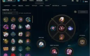 Conta League of Legends 859 Skins
