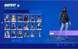 CONTA FORTNITE (PSN) COM TUBARÃO MAKO, COM R6