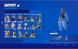 CONTA FORTNITE (PSN) COM TUBARÃO MAKO, COM R6
