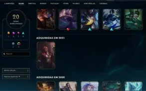 Conta diamante 2 smurf, 20 skins, main jungle