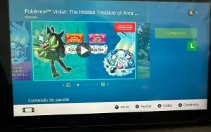 Conta nintendo switch com Pokemon Shield, Violet, dlc e zeld