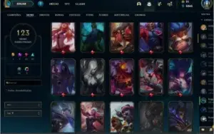 conta de lol
