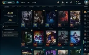 conta de lol