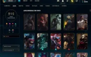 Conta league of legends Vinculada com valorant !!!