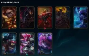 Conta Unranked  20 Campeões + 25k IP + Skins