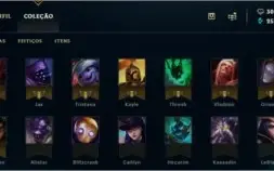 Conta Unranked  20 Campeões + 25k IP + Skins
