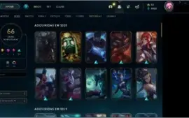 Conta Platina 4(mono katarina) +conta valorant prata 2