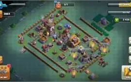 Conta Clash of clans CV9 com troca de nome!