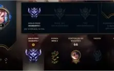 Conta diamante 1 60% winrate+