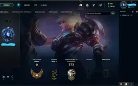 CONTA COM 3 SKINS PRESTIGIO e SKIN RIVEN CAMPEONATO 2016