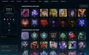 Conta De Lol Com 121 Skins E 3K De Rp +Conta De Valorant Top