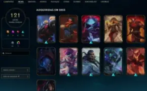 Conta De Lol Com 121 Skins E 3K De Rp +Conta De Valorant Top