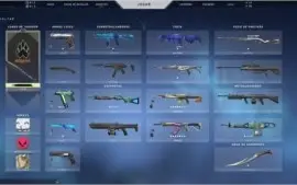 CONTA VALORANT COM 1 PASSE COMPLETO, SKINS GLITCHPOP, ORIGEM