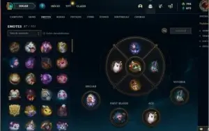 Acc de LOL 2015 / 800 de RP nível 248/ MUITAS SKINS