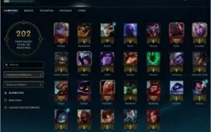 Conta League Of Legends 61 Champ 36 Skins Borda Ouro