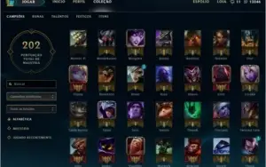 Conta League Of Legends 61 Champ 36 Skins Borda Ouro