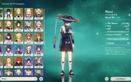 Conta genshin ar60