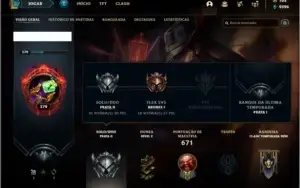 Conta prata 2 com 155 champs e 196 skins