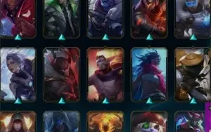 CONTA LEAGUE OF LEGENDS GOLD 4 COM 126 SKINS MMR BOM