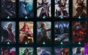 CONTA LEAGUE OF LEGENDS GOLD 4 COM 126 SKINS MMR BOM