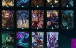CONTA LEAGUE OF LEGENDS GOLD 4 COM 126 SKINS MMR BOM