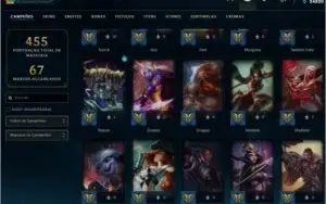 Conta League of Legends
