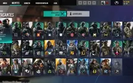 Conta R6 lvl 110 67/69 operadores
