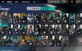 Conta R6 lvl 110 67/69 operadores