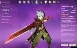 GENSHIN IMPACT ACC COM ZHONGLI GANYU + AMOS AR-53