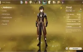 GENSHIN IMPACT ACC COM ZHONGLI GANYU + AMOS AR-53