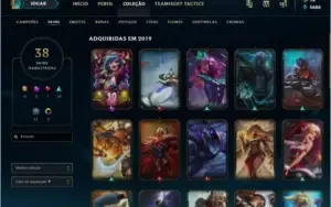 CONTA LEAGUE OF LEGENDS DIAMANTE 2 (LOL)
