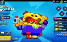 Conta Brawl Com Muitas Skins Raras Inclusive Shelly Estelar