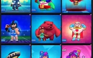 Conta Brawl Com Muitas Skins Raras Inclusive Shelly Estelar