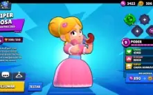 Conta Brawl Com Muitas Skins Raras Inclusive Shelly Estelar