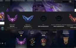 CONTA MESTRE 165PDL / 628 SKINS / ÍCONE E SKIN CHALLENGER