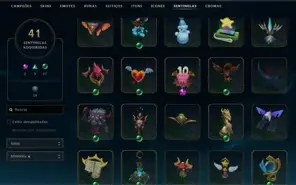 CONTA MESTRE 165PDL / 628 SKINS / ÍCONE E SKIN CHALLENGER
