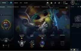 Conta Nível 43, Prata 3, 42 Champs e 3 Skins Épicas