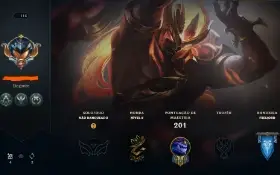 Conta League Of Legends LV.115 32 Skin pra vender rápido