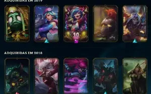 Conta League Of Legends LV.115 32 Skin pra vender rápido