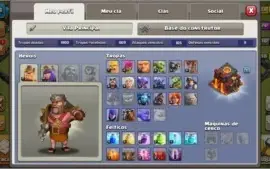 conta clash of clans cv10
