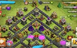 conta clash of clans cv10